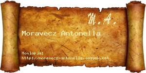Moravecz Antonella névjegykártya